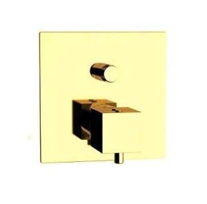 Смеситель для душа Remer Q-Elegance QT09KBBG золото брашированное