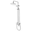 Душевая стойка Grocenberg GB7001WC белый, хром