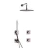 Душевой комплект Wasserkraft Tauber A6451.297.298.097.121.275.100.276 встраиваемый, с верхней душевой насадкой, лейкой, никель фото 5
