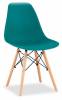 Набор из 4 стульев Stool Group Eames Y801 dark green X4