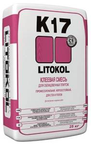 Клеевая смесь LITOKOL K17 (ЛИТОКОЛ К 17), 25 кг