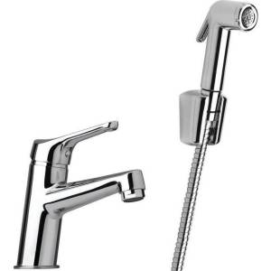 Смеситель для раковины Paini Bios 05CR205/574 с гигиеническим душем