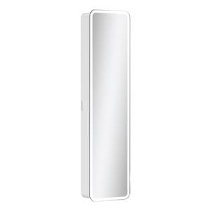 Шкаф-пенал Equil Soldi ppSOLDI40 с подсветкой и розеткой, белый софт, 160x40