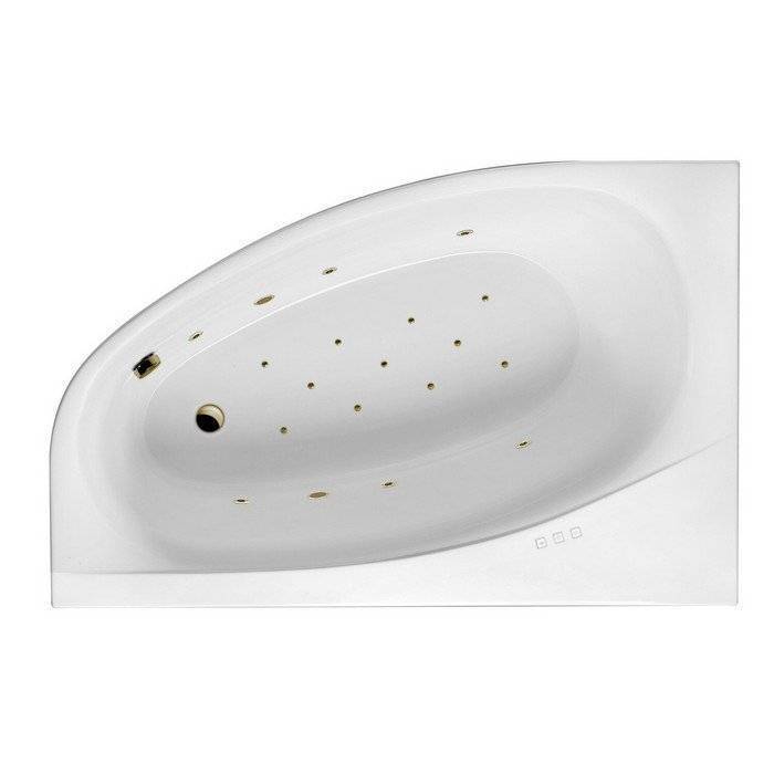 Акриловая ванна Excellent Kameleon RELAX WAEX.KML17.RELAX.BR 170x110 левая, бронза