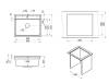 Мойка кухонная Granula Kitchen Space KS-6003 алюминиум фото 7