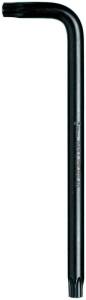Г-образный ключ WERA 967 L TORX HF BlackLaser с фиксацией, TX 9 x 79 мм