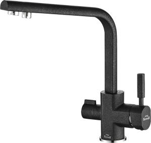 Смеситель для кухни ZorG Steel Hammer SH 909 Black Cr
