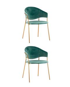 Набор из 2 стульев Stool Group Эвита FDC8022 MINT FUT-70 X2 мятный