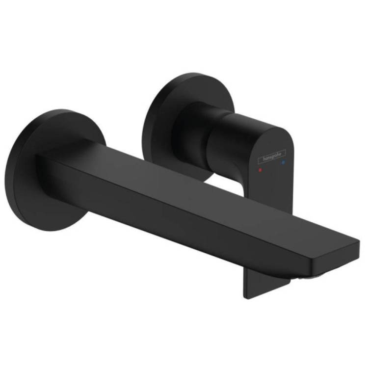 Смеситель для раковины Hansgrohe Rebris E 72568670 черный