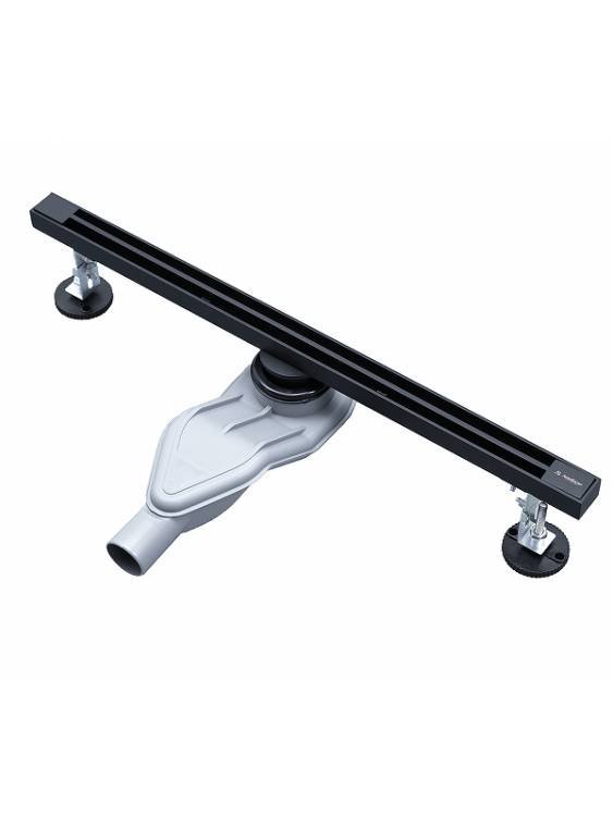 Душевой трап AltroBagno Стелла (Stella) 071223 MB черный матовый, 60 см