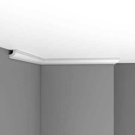 Плинтус потолочный гладкий DECOMASTER 96123 240x3x3