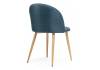 Стул Woodville Aldo 15369 blue / wood фото 4