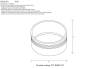 Декоративное кольцо внутреннее Crystal Lux Clt 0.31 CLT RING 013 GO фото 2