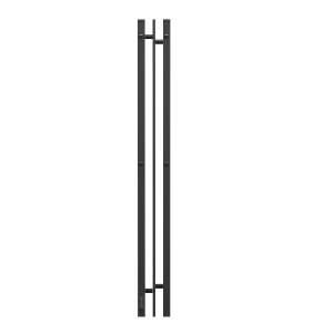 Полотенцесушитель электрический Point Фрея PN20712B П2 100x1200, черный