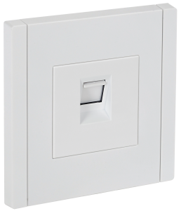 Розетка компьютерная RJ45 IEK Forte&Piano FP-K10-1-K01 белый