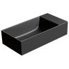 Раковина GSI Kube X 9486026 50 см, черная матовая