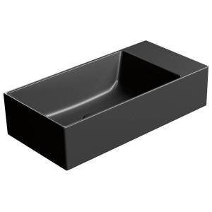 Раковина GSI Kube X 9486026 50 см, черная матовая