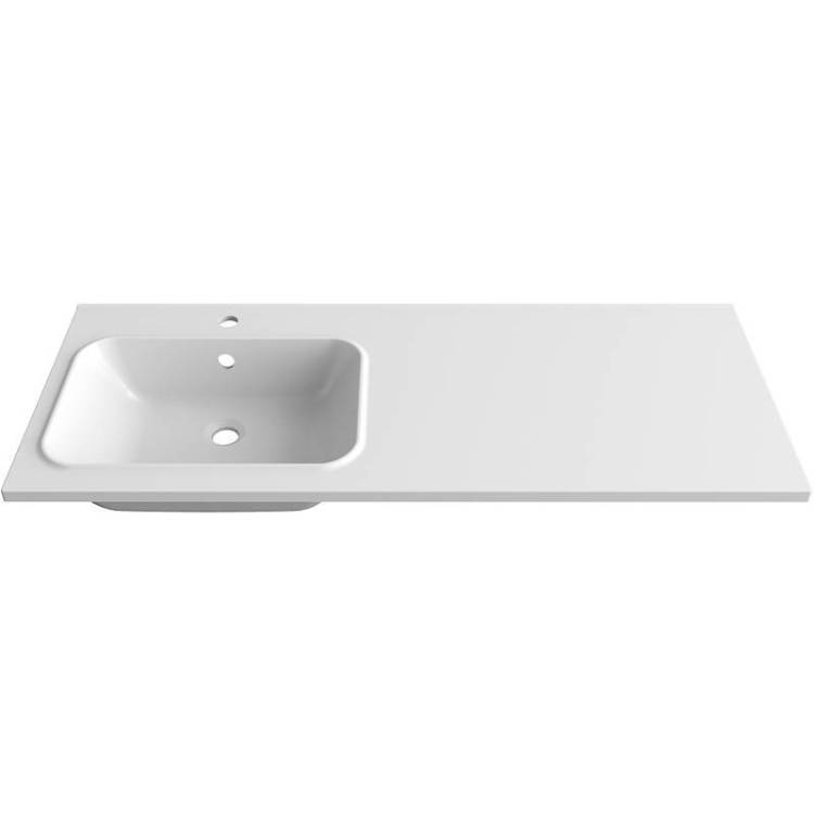 Раковина Paola Bella 1200 L подвесная, левая, 120 см