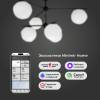 Потолочный светильник Eurosvet Marbella 60147/6 черный Smart фото 3