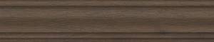 Плинтус Kerama Marazzi Тровазо SG7329/BTG коричневый тёмный матовый 39.8x8x1.55