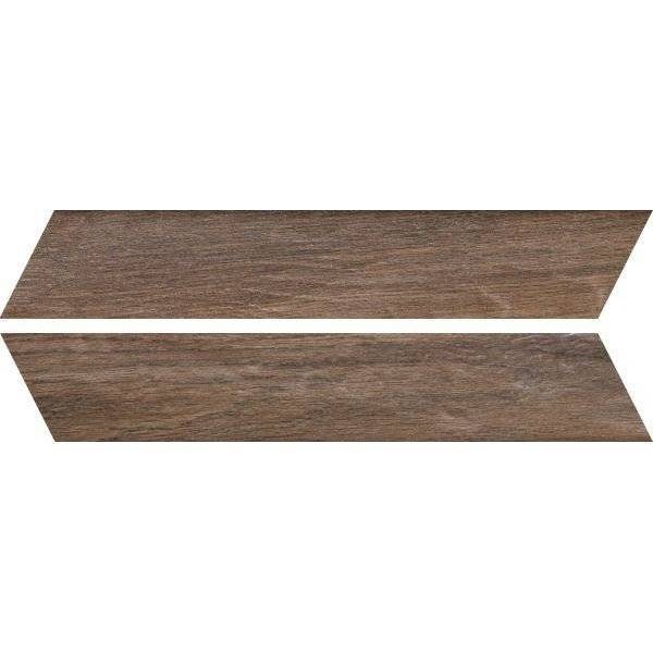 Керамогранит Rondine Group RHS Vintage Brune Chevron 7.5x40.7