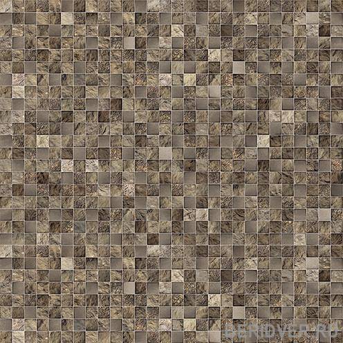Керамогранит Cersanit Royal Garden C-RG4R112D-69 глаз. коричневая 42x42
