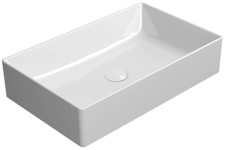 Раковина GSI Kube X 945311 белый глянцевый, 60x37
