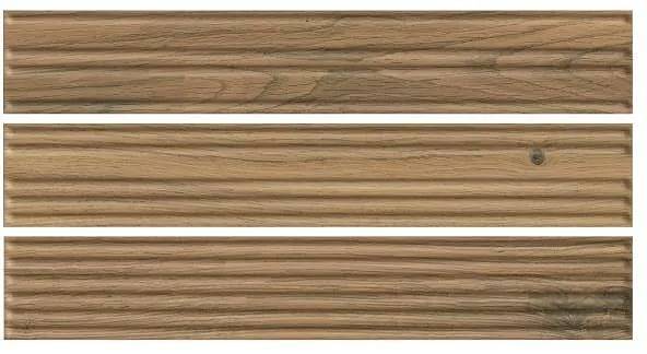 Клинкерная плитка Paradyz Carrizo Wood Elewacja Struktura Stripes Mix Mat 40x6.6