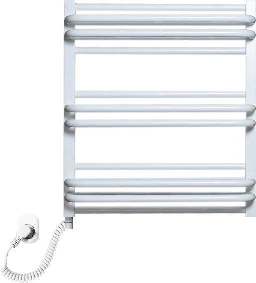 Полотенцесушитель электрический Luxrad Regular G Plus 064080 60х53 L, белый, терморегулятор selmo pad