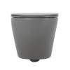 Унитаз подвесной BelBagno Colorato BB062CHR-GR/BB062SC-GR безободковый, сиденье микролфит фото 5