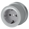 Розетка с заземлением Werkel WL19-10-01