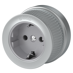 Розетка с заземлением Werkel WL19-10-01