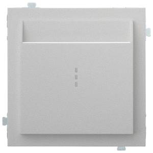 Лицевая панель для карточного выключателя Rikett 35731 SV серебро