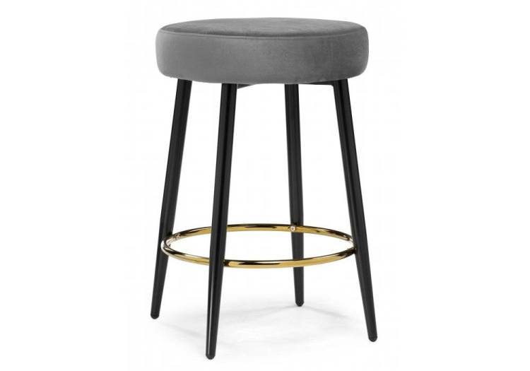 Барный стул Woodville Plato 15057 dark grey