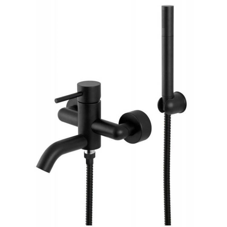 Смеситель для ванны Remer X-Style X02NO черный матовый