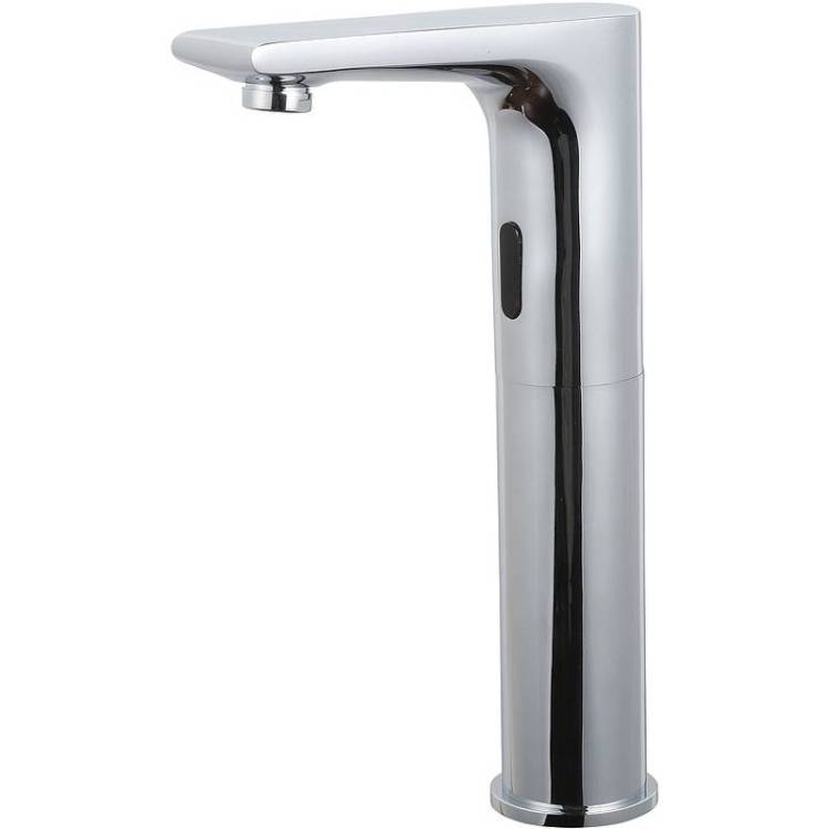 Электронный смеситель для раковины beWash Photocell BWAM0BH856 со смешиванием, хром, 220В/6В