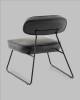 Кресло Stool Group Kate AV 336-Pbl-9005 черный, экокожа фото 5
