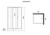 Душевая кабина Niagara Promo P90/26Q/MT/BK 90x90x195 фото 11