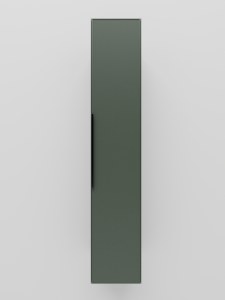 Шкаф-пенал La Fenice Simpla Grigio FNC-05-SIM-G-30 серо-зелёный матовый, 30 см
