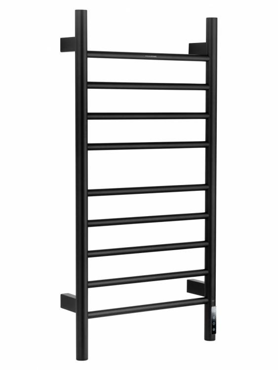 Полотенцесушитель электрический Wonzon & Woghand WW-AL409-MB Черный матовый