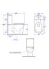 Унитаз-компакт Creto Logan L5 1005-001-L6CW безободковый, сиденье микролифт, белый фото 10