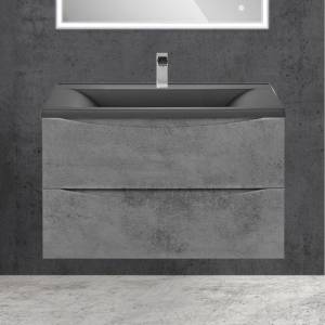 Тумба с раковиной Vincea Mia 75 бетон
