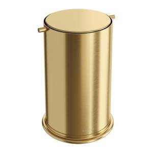 Мусорное ведро Boheme 10916-MG с вращающейся крышкой, Matt Gold