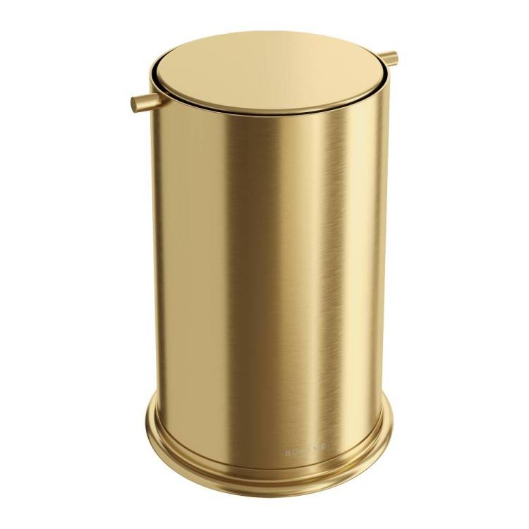Мусорное ведро Boheme 10916-MG с вращающейся крышкой, Matt Gold