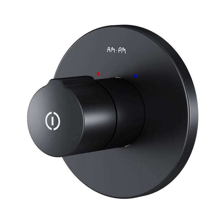 Смеситель для душа AM.PM X-Joy F85A65722 чёрный с внутренней частью