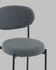 Стул полубарный Stool Group Бриф DD AV 477-F83-9005 (PP) темно-серый, букле фото 7