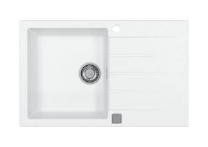 Мойка кухонная Alveus Granital Cadit 20 1132022 Arctic - G11 с сифоном, 79x50