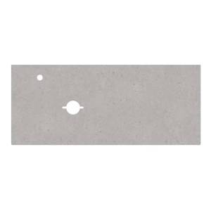 Столешница Kerama Marazzi Magica Риккарди SG519920RL120Ta2L серая матовая, 120 см