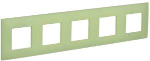 Рамка 5-постовая IEK Skandy SK-M52-K06 мятный