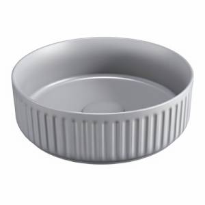 Раковина Isvea Infinity Ion 10NF66036-2V 35 см, серый камень, матовая